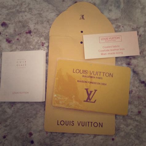 does louis vuitton have authenticity card|authentic Louis Vuitton bag identification.